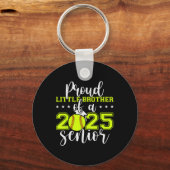 Stolz kleiner Bruder einer Senior Softball Gra 202 Schlüsselanhänger (Vorderseite)