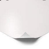 Stolz kleiner Hahn! Fotodruck (Ecke)