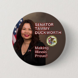 Stolz-Knopf Senatorn-Tammy Duckworth Illinois Button