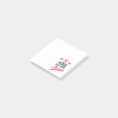 Stolz, Krankenschwester zu sein Post-it Klebezettel (angewinkelt)