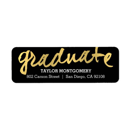 Stolz lackiertes Farbmarkierungen für Abschluss (Vorne)