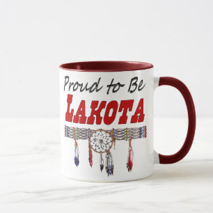 Stolz, Lakota Kaffee-Tasse zu sein Tasse