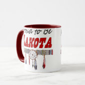 Stolz, Lakota Kaffee-Tasse zu sein Tasse (Vorderseite Links)
