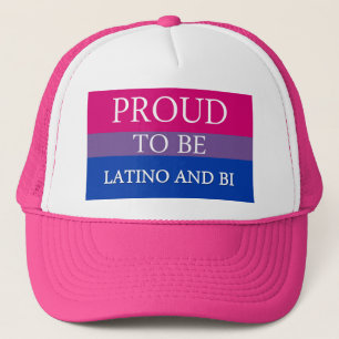 Stolz, Latino und Bi zu sein Truckerkappe