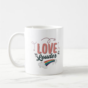 Stolz & Laut LGBTQ Regenbogen-Kaffeetasse Pride-Ge Kaffeetasse