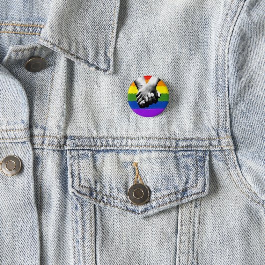 Stolz LGBT Button (Beispiel)