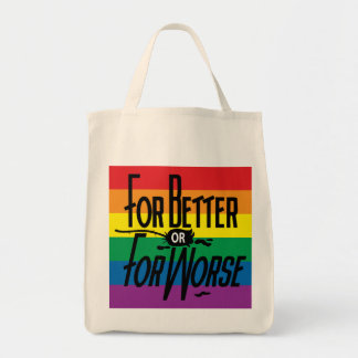 Stolz, LGBT, Feiern zum Guten oder zum Schlechten Tragetasche