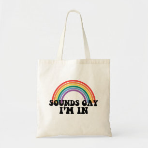 Stolz LGBT klingt schwul ich bin in schwuler Regen Tragetasche