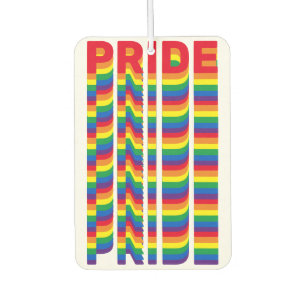 Stolz lgbt lgbtq que Gay Flag Farbmuster Auto Autolufterfrischer