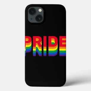 Stolz lgbt lgbtq que Gay Regenbogenfarben schwarz Case-Mate iPhone Hülle