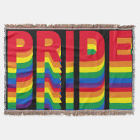 Stolz lgbt lgbtq que Gay Regenbogenmuster schwarz