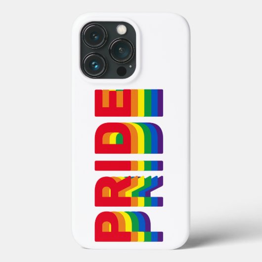 Stolz lgbt lgbtq quee Gay-Regenbogenfarben Case-Mate iPhone Hülle (Rückseite)