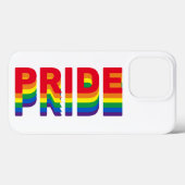 Stolz lgbt lgbtq quee Gay-Regenbogenfarben Case-Mate iPhone Hülle (Rückseite (Horizontal))