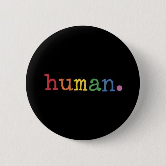 Stolz LGBT Rainbow LGBTQ Gleichheit Button (Vorderseite)
