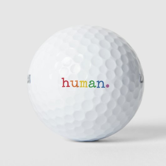 Stolz LGBT Rainbow LGBTQ Gleichheit Golfball (Vorderseite)