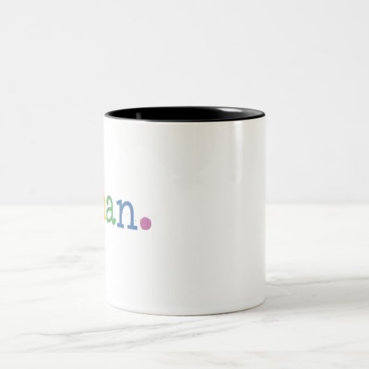 Stolz LGBT Rainbow LGBTQ Gleichheit Zweifarbige Tasse (Mittel)