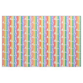 Stolz! LGBT-Regenbogenfarben-Logo Stoff (Fat Quarter (45,7 x 55,9 cm))