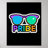 Stolz. LGBT+Stolz. Regenbogen. Poster (Vorne)