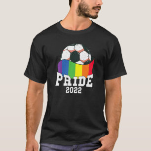 Stolz LGBTQ Fußball Regenbogenflagge Football T-Shirt