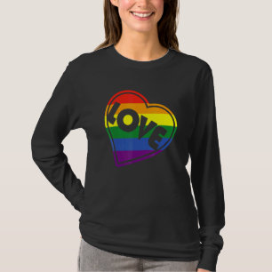 Stolz LGBTQ Gleichberechtigung Schwuler - Liebe He T-Shirt