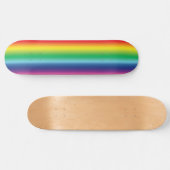 Stolz lgbtq Lgbt Regenbogen quee Schwulenflaggen Skateboard (Horizontal)
