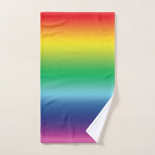Stolz lgbtq Lgbt Regenbogenfarben Badhandtuch Set (Handtuch)