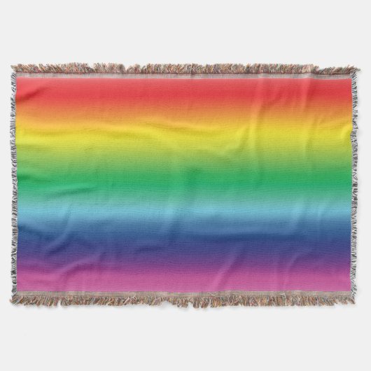 Stolz lgbtq Lgbt Regenbogenfarben Decke (Vorderseite)