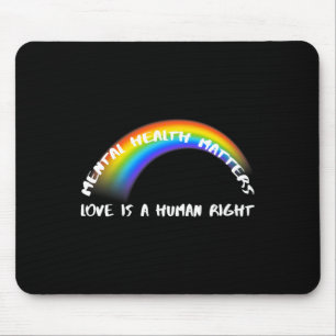 Stolz Lgbtq - Liebe ist ein Menschenrecht Mousepad