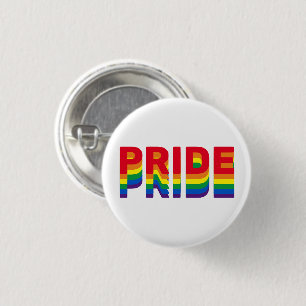 Stolz lgbtq quee Gay Regenbogen-Retrofarben Button
