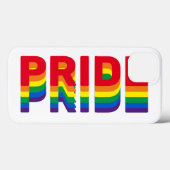 Stolz lgbtq quee Gay Regenbogen-Retrofarben Case-Mate iPhone Hülle (Rückseite (Horizontal))