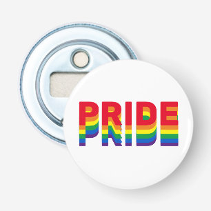 Stolz lgbtq quee Gay Regenbogen-Retrofarben Flaschenöffner