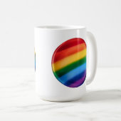 Stolz LGBTQ+ Tasse (VorderseiteRechts)