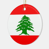 Stolz Libanese - stolz, libanesisch zu sein - der Keramikornament (Links)