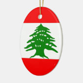 Stolz Libanese - stolz, libanesisch zu sein - der Keramikornament (Links)