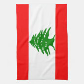 Stolz Libanese - stolz, libanesisch zu sein - der Küchentuch (Vertikal)