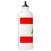 Stolz Libanese - stolz, libanesisch zu sein - der Wasserflasche (Links)