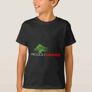 Stolz libanesisch, libanesisch und stolz - der T-Shirt