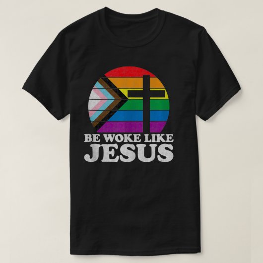 Stolz Liberaldemokrat wie Jesus Christia Geweckt w T-Shirt (Design vorne)