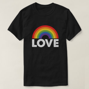 Stolz Liebe ist Liebe Gay Gleichheit Regenbogen LG T-Shirt