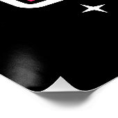 Stolz. Liebe ist Liebe. Gay Rainbow Farben Poster (Ecke)