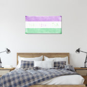 Stolz Liebe Wahrheit Geschlecht Quee Farben Leinwanddruck (Insitu (Schlafzimmer))