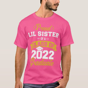 Stolz liger Schwesterklasse 2022 Absolvent Senior T-Shirt