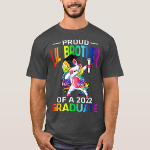 Stolz Lil Bruder eines 2022-Graduate Unicorn Dabbi T-Shirt