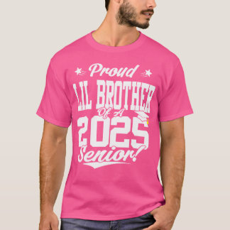 Stolz Lil Bruder eines Senior Graduate Basket für T-Shirt