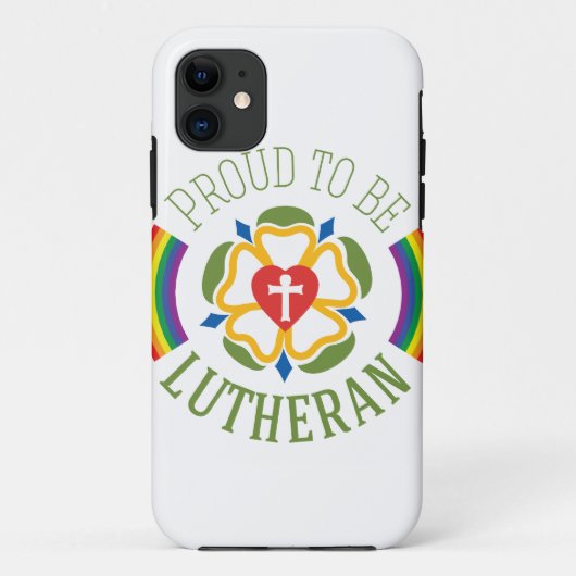 "Stolz, lutherischer" dünner iPhone 5/5S Fall zu Case-Mate iPhone Hülle (Rückseite)