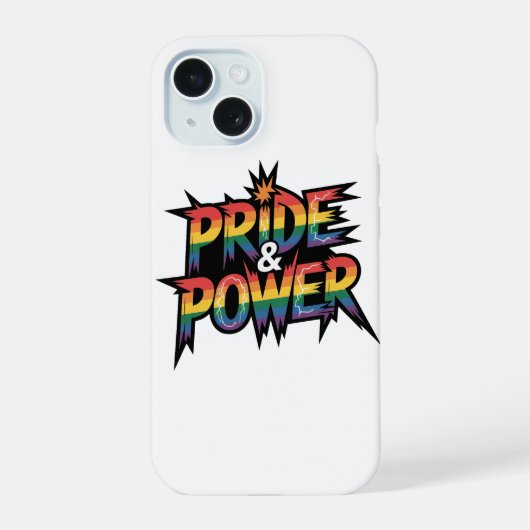 Stolz & Macht  iPhone 15 Hülle (Rückseite)
