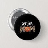 Stolz Mama Basketball Spieler Senior Mama Button (Vorne & Hinten)