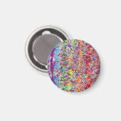 Stolz Marmor Kunst Knopf Magnet (Vorderseite/Rückseite)