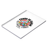 STOLZ, MEHRSPRACHIGEN LERNERN ESL-Lehrer ZU LEHREN Notizblock (Linke Seite)