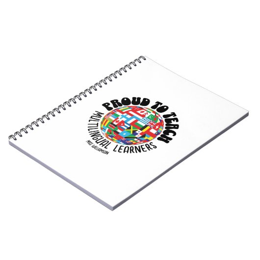 STOLZ, MEHRSPRACHIGEN LERNERN ESL-Lehrer ZU LEHREN Notizblock (Linke Seite)